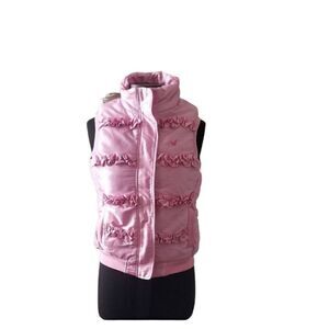 SNOZU Pink Girls Puffer Vest